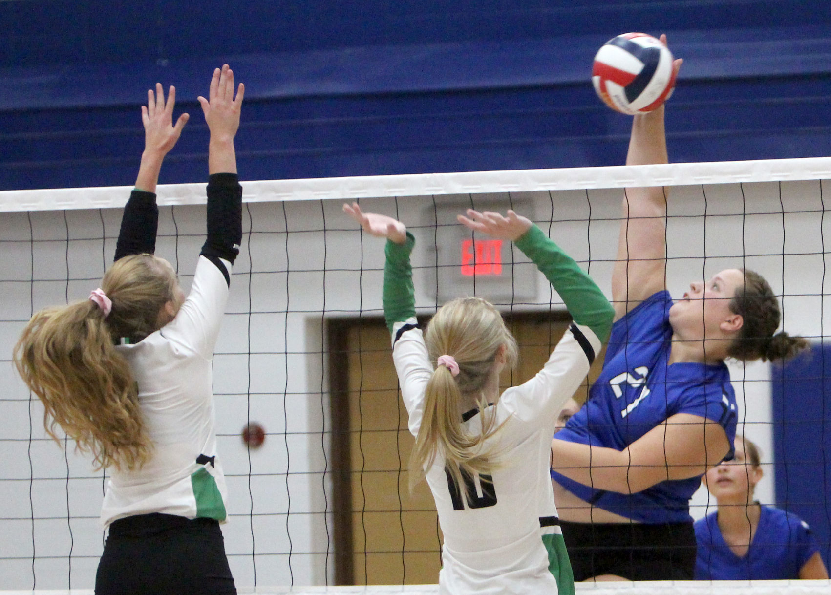 Eau Claire Regis at McDonell volleyball 9-12-19